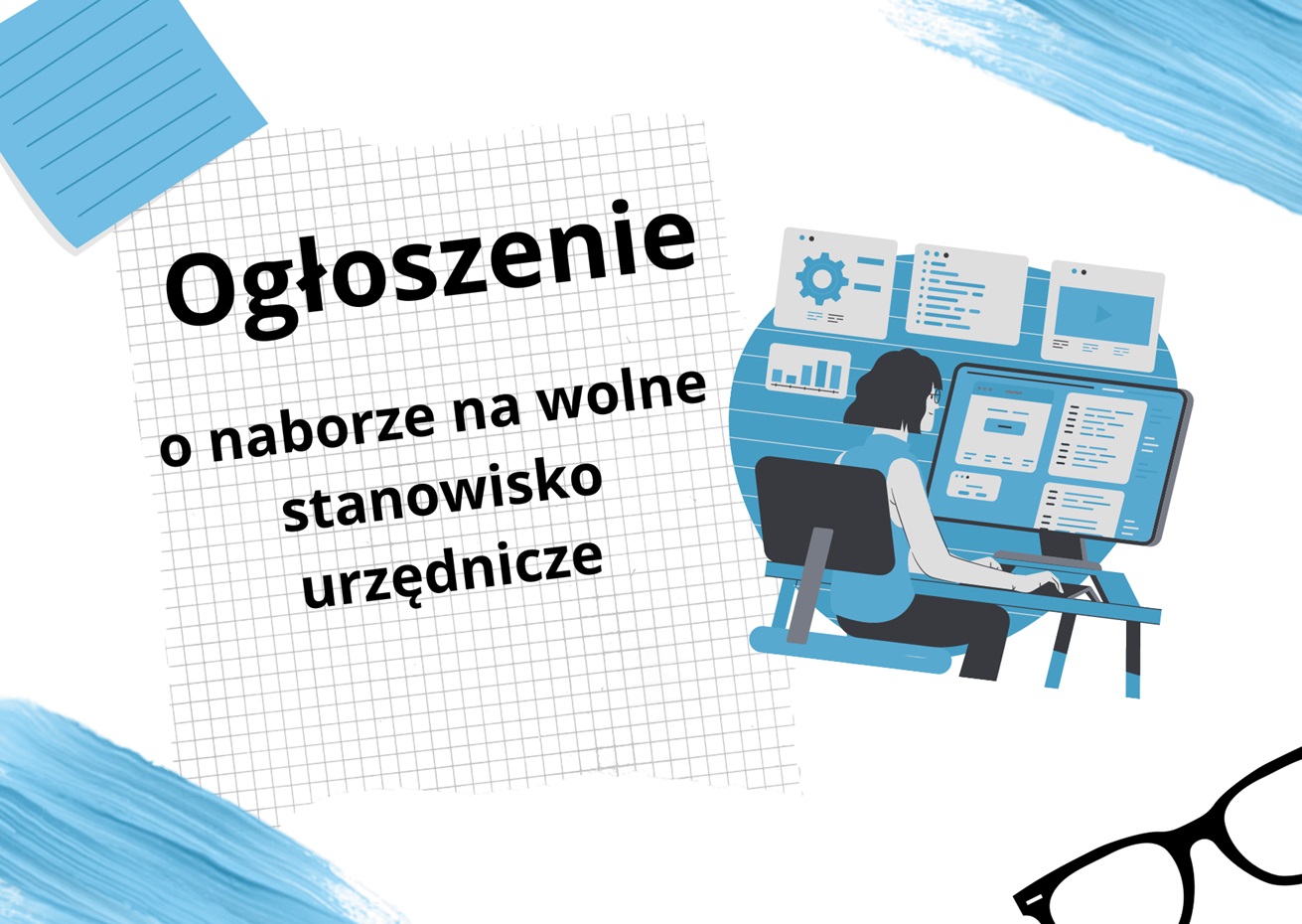 Ogłoszenia o naborze na wolne stanowiska urzędnicze