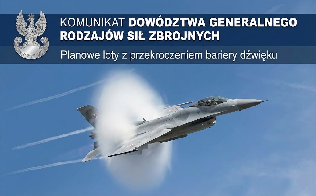 KOMUNIKAT DOWÓDZTWA GENERALNEGO RODZAJÓW SIŁ ZBROJNYCH